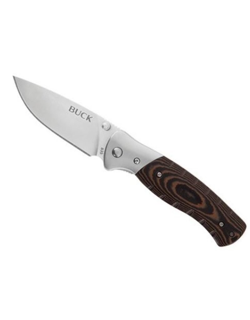 Buck Buck zakmes small folding Selkirk Micarta