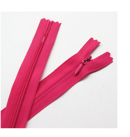 Create  Close end zipper 45 cm pink 2 - pcs