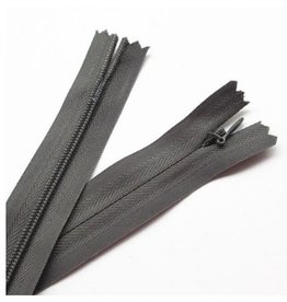 Create  Invisible Close end zipper 45 cm grey - 2 pcs