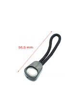 Create  Zipper puller zwart special 4 - 3 stuks