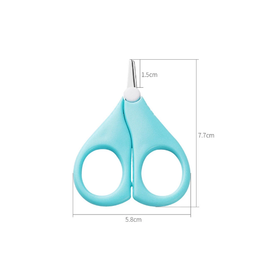 Allesvoordeliger baby nail scissors blue