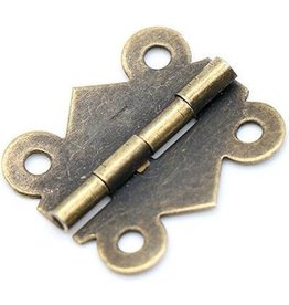 Allesvoordeliger Hinge Bronze - 4 pcs