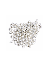 Allesvoordeliger Jingle bells 50 pcs - silver