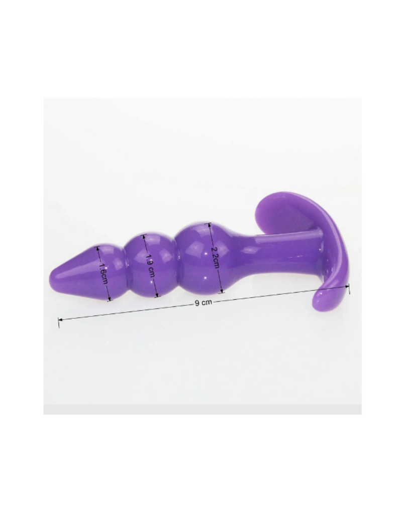 Allesvoordeliger Anal plug slicons purple