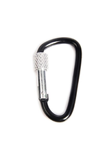 Allesvoordeliger Screw carabiners alloy black (1 pcs)