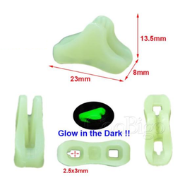 Allesvoordeliger Guyline tentioner glow in the dark small - 2 pcs