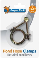 Superfish spiral hose clamp  19 - 22 mm