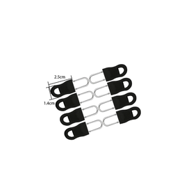 Create  Zipper puller plastic metal  8 pcs