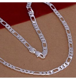 merkloos silver necklace 50 cm kt004