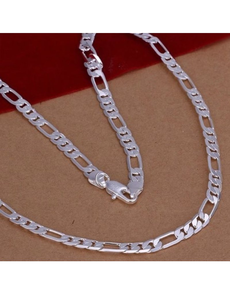 merkloos silver necklace 50 cm kt004