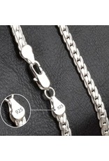 merkloos silver necklace 50 cm kt006