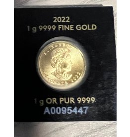 merkloos Canada Maple Leaf gouden munt 50ct ongecirculeerd