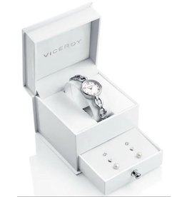 Viceroy kinderhorloge set Sweet incl. 3 setjes zilveren oorbellen