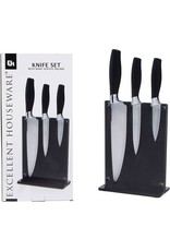 Excellent houseware set of Knives in acryl knife holder