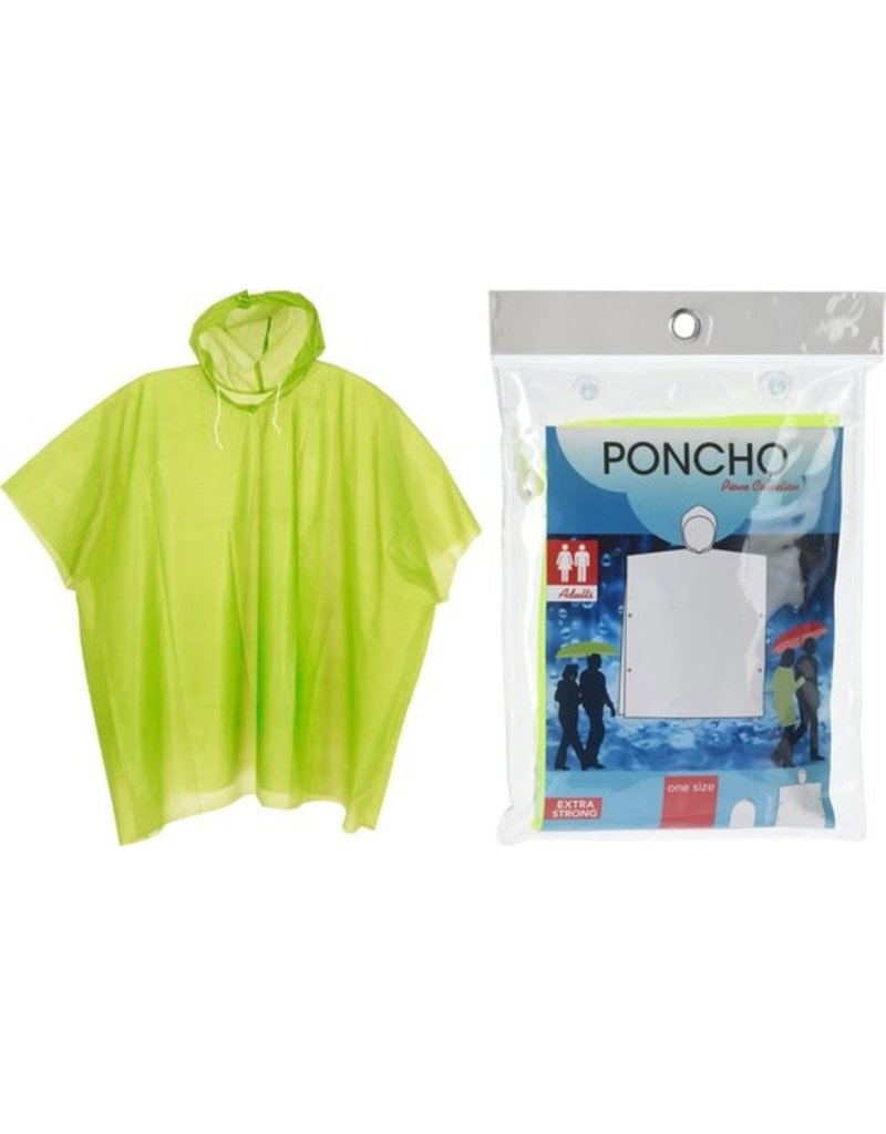 merkloos Rainponcho for adult - extra strong
