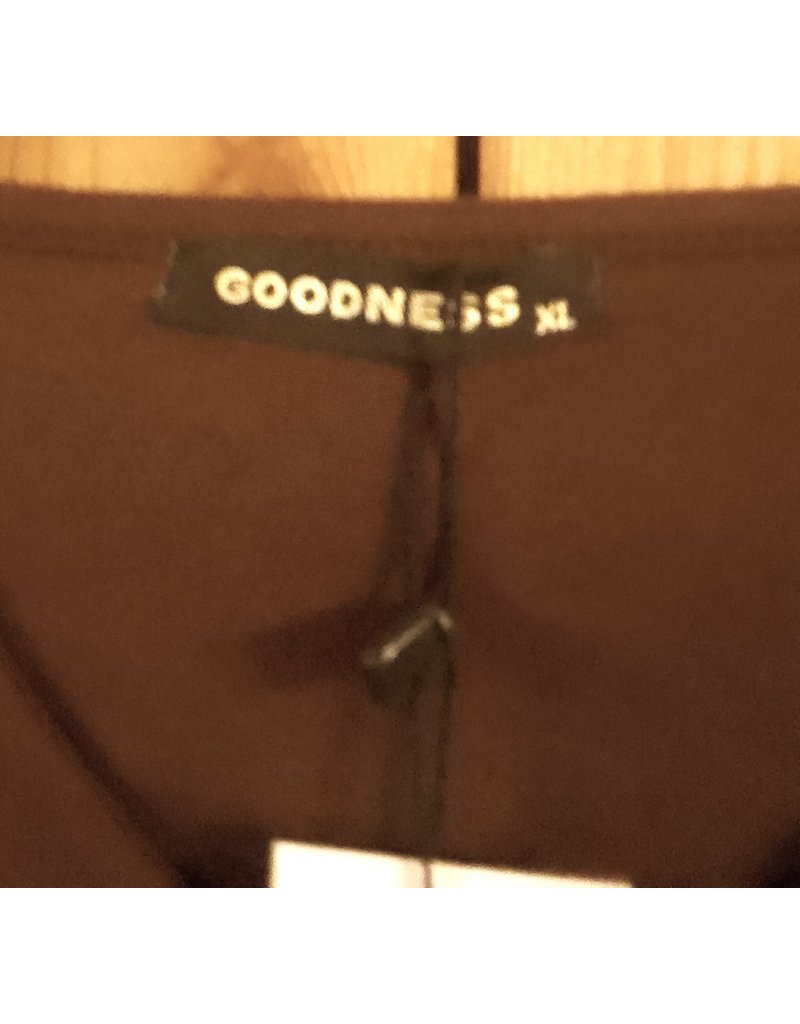 Goodness top met lange mouwen maat XL