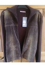 S.Oliver damesjas Strickjacke ripstof bruin