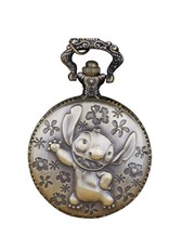 merkloos quartz pocket watch stitch B15-3