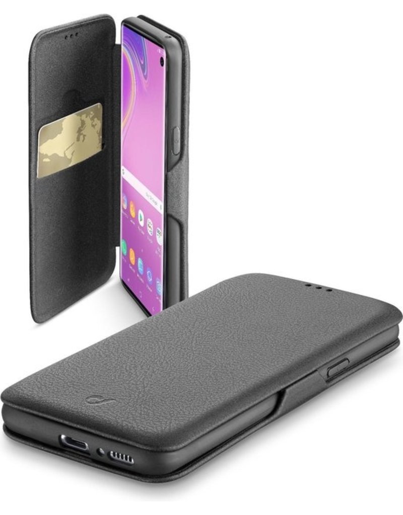 Cellularline -  Book Clutch Galaxy S10e - zwart