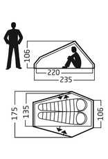 Nordisk Nordisk Telemark 2.2 PU  - 2 person tent