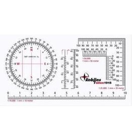 Robijns map protractor