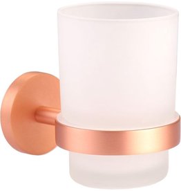 Diamond line rondo cup holder copper (san 009)