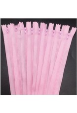 Create  Close end rits 25 cm Licht roze 2 stuks (AM 3)