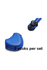 Allesvoordeliger Cord lock  touwverbinder blauw  - 2 stuks