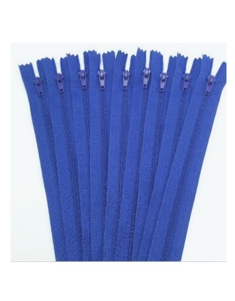 Create  Close end zipper 25 cm 2 pcs dark blue