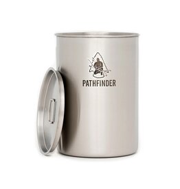 Pathfinder Outdoor gear Pathfinder Rvs drinkbeker met deksel 1.4 L