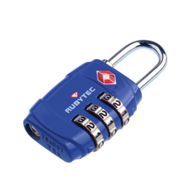 Rubytec Rubytec migrator cijferslot - bagageslot - blauw - TSA