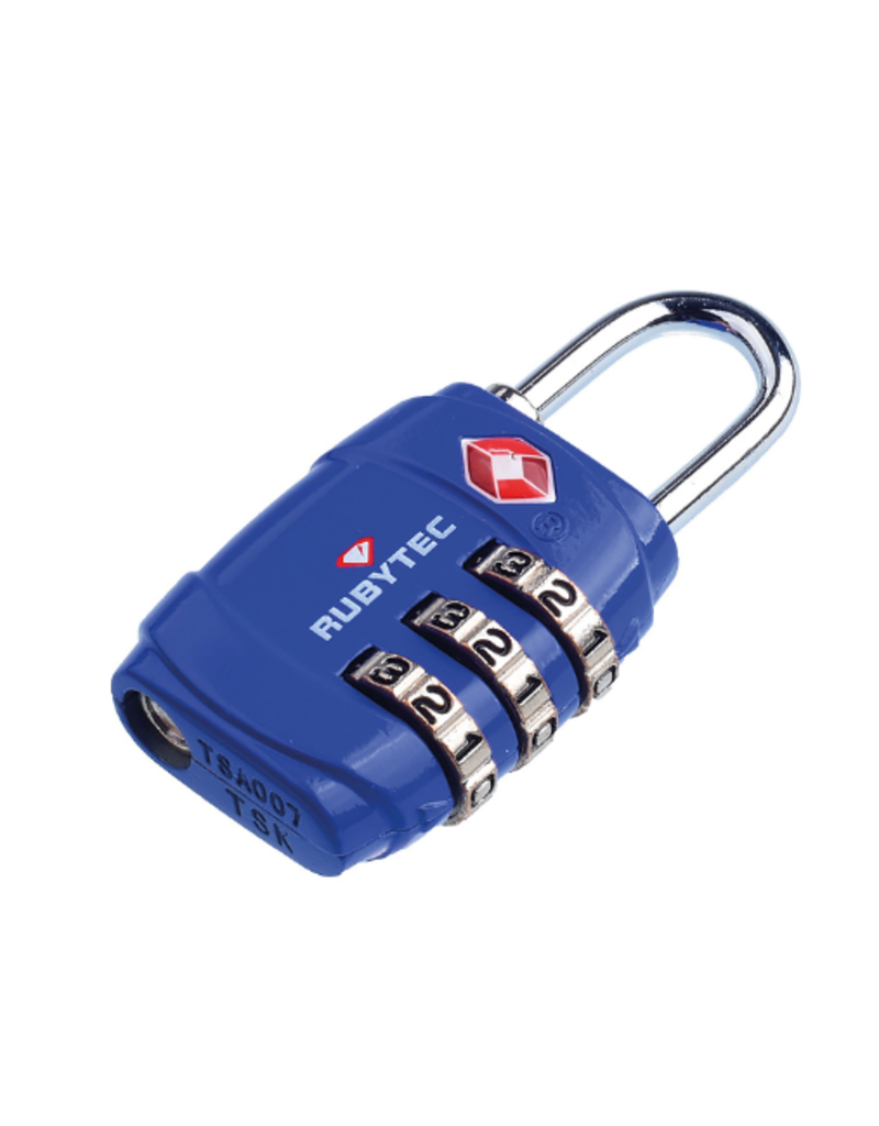 Rubytec Rubytec migrator cijferslot - bagageslot - blauw - TSA