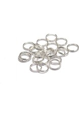 Allesvoordeliger Key ring metal 25 mm - 5 pieces