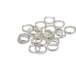 Allesvoordeliger Key ring metal 25 mm - 5 pieces