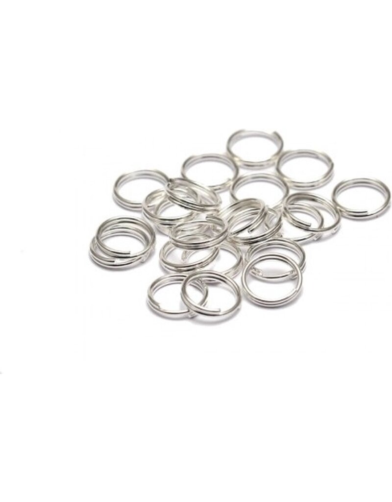 Allesvoordeliger Key ring metal 25 mm - 5 pieces