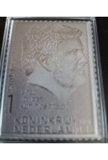 merkloos Stamp king Willem Alexamder 2023 999 silver
