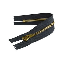 Create  Jeans zipper black 12.5 cm