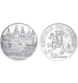 merkloos Austria 1.5 euro 2019 Vienna Neustadt - silver