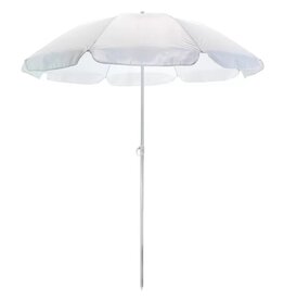 merkloos Beachumbrella 145 cm white