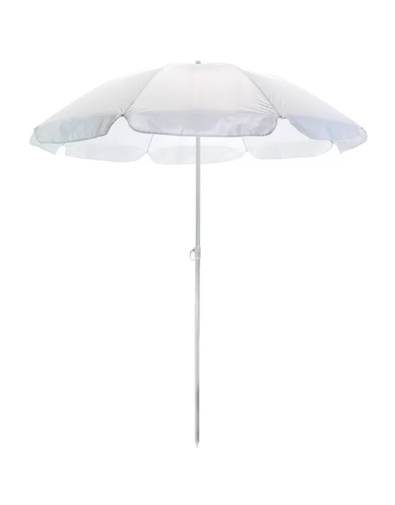 merkloos Beachumbrella 145 cm white