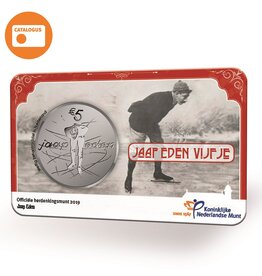 merkloos 5 euro munt Jaap Eden 2019