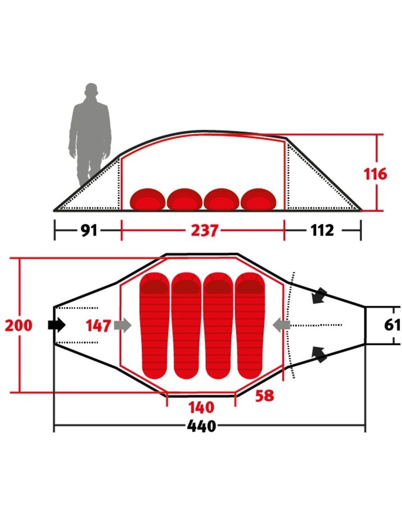 Wechsel Wechsel precursor ul tent