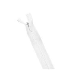 Create  Concealed zipper 60 cm - 1 pc - white