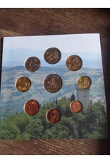 merkloos jaarserie euro munten 2012 San Marino UNC