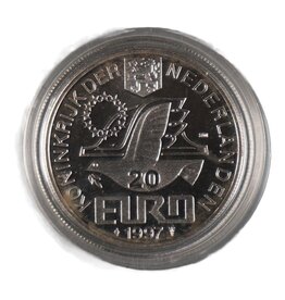 merkloos 20 euro coin Netherlands 1997 proof