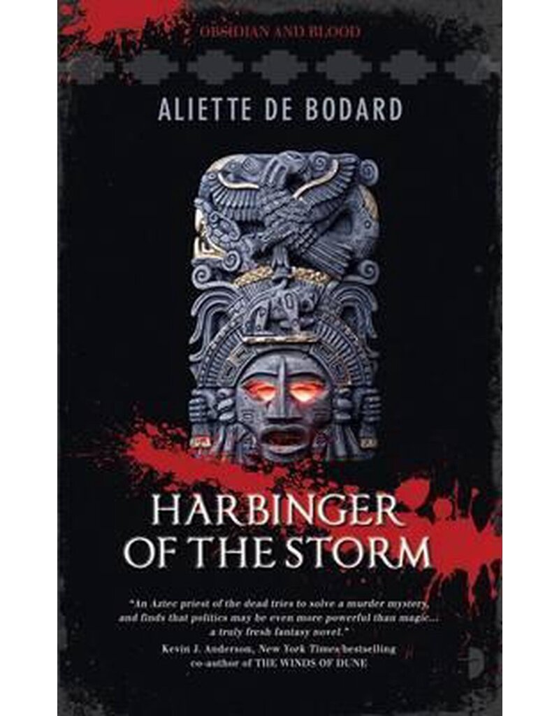 merkloos Harbinger of the storm Obsideian and blood - leesboek - Engels geschreven