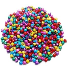 Allesvoordeliger Coloured Jungle bells 8 mm - 25 pcs