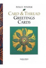 merkloos Polly Pinder Card en thread greeting cards - zelf kaarten maken
