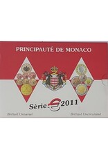 merkloos Monaco jaarset 2011 UNC