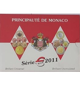 merkloos Monaco annual set 2011 UNC